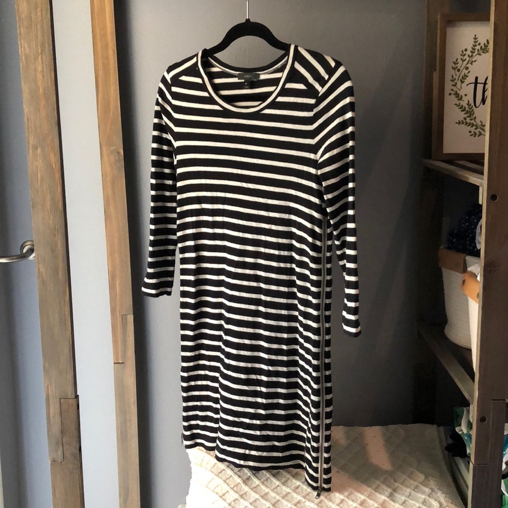 J Crew striped dress